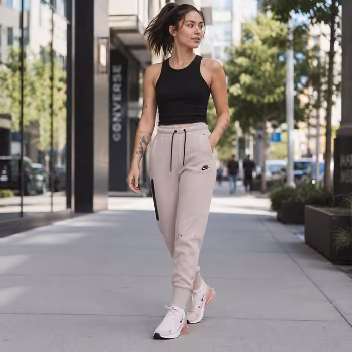 Pantaloni Nike W NSW TCH FLC PANT Roz L - 8