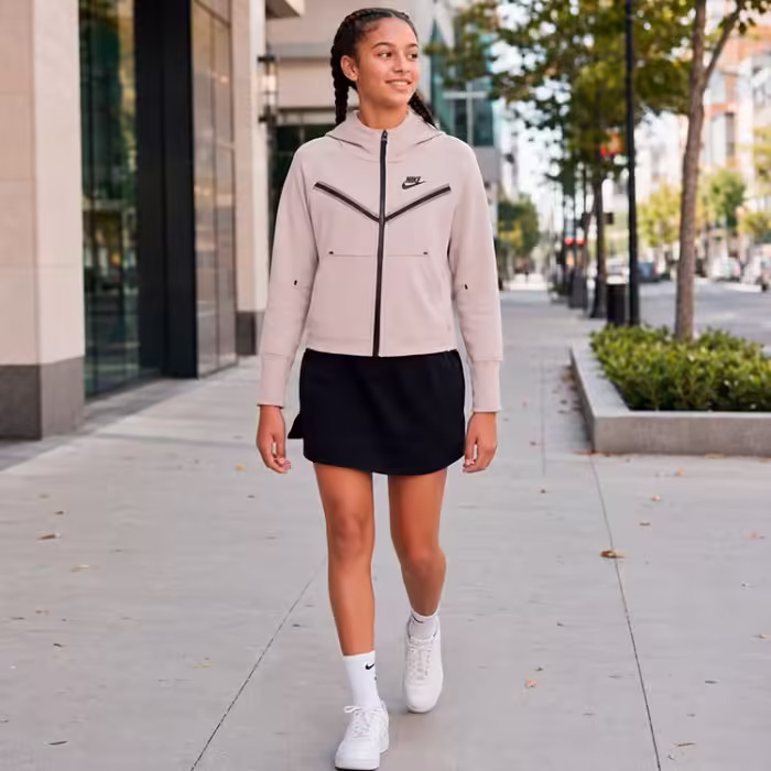 Толстовка Nike G NSW TCH FLC WR HOODIE FZ Сиреневый S - 7