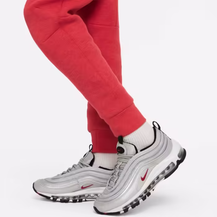 Брюки Nike B NSW TECH FLC PANT Красный XL - 7