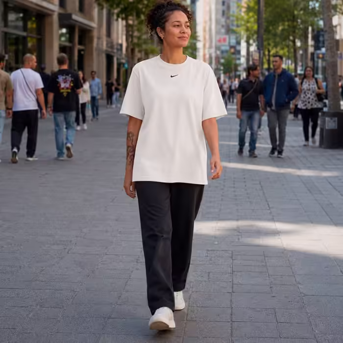 Футболка Nike W NSW TEE ESSNTL LBR Коричневый S - 7