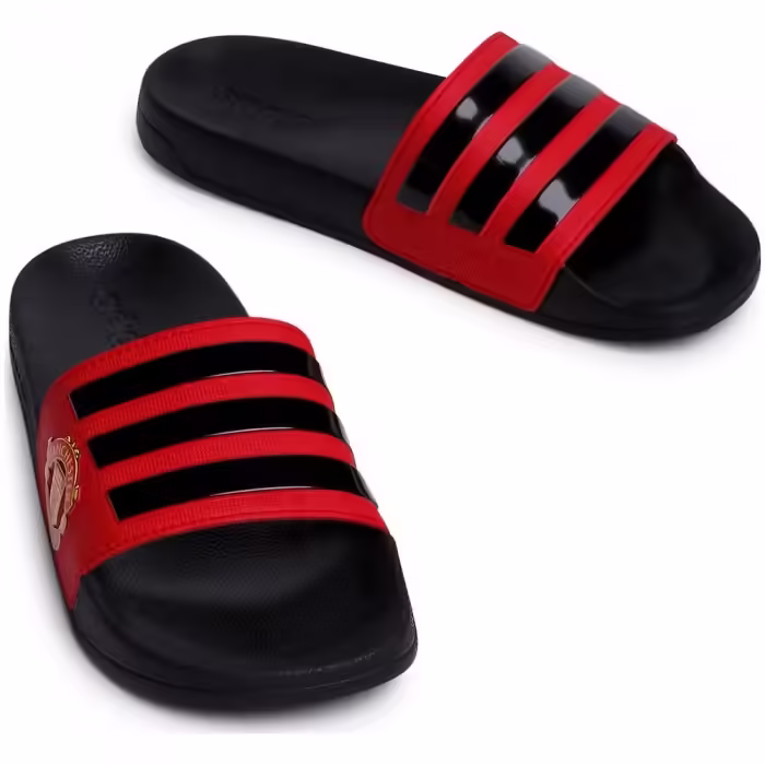 Шлепанцы Adidas ADILETTE SHOWER Черный/Красный 40.5 - 2