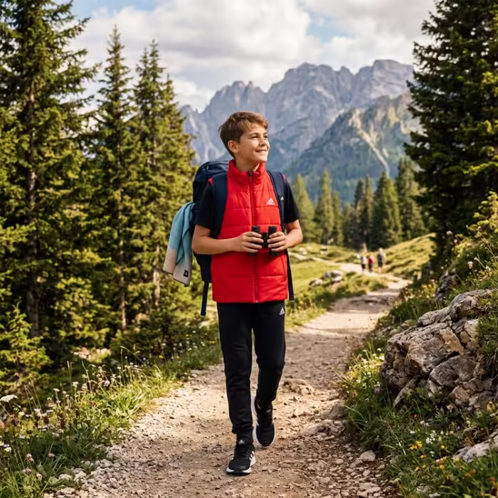 Жилет Adidas JK PAD VEST Красный 128 - 8