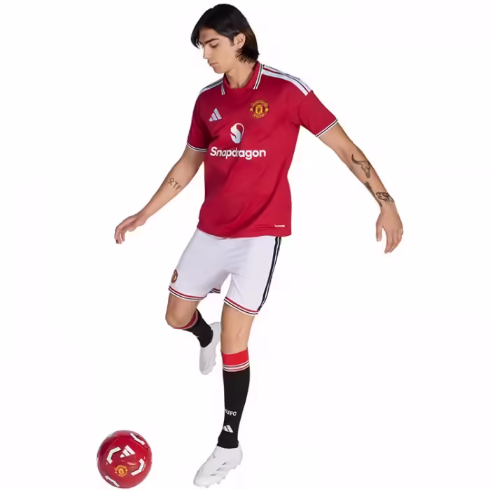 Sorti Adidas MANCHESTER UNITED 26/27 HOME Alb XS - 3