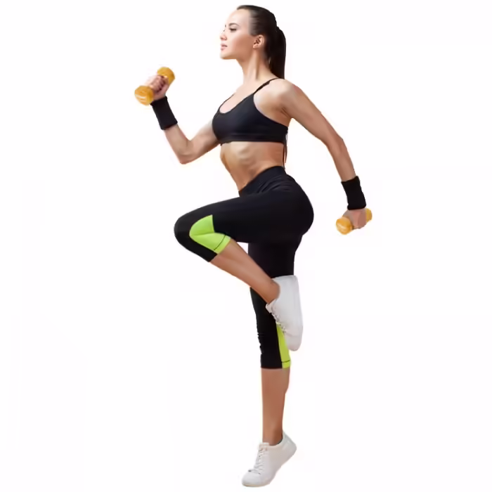 Gantera 2 kg YORK Vinyl Dipped Dumbbells (Fitbell) - 3