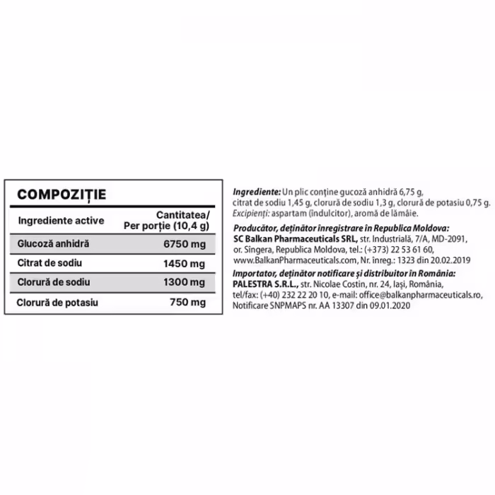 Vitamine Balkan Pharmaceuticals HIDROREG OPTIM powder N10 10.4 gr - 3