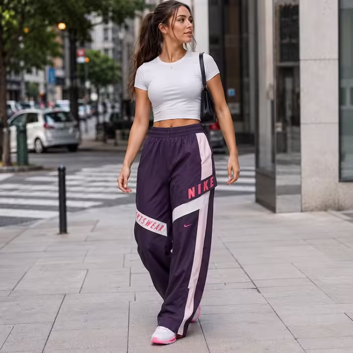 Брюки Nike W NSW WVN OS PANT HR SW - 8