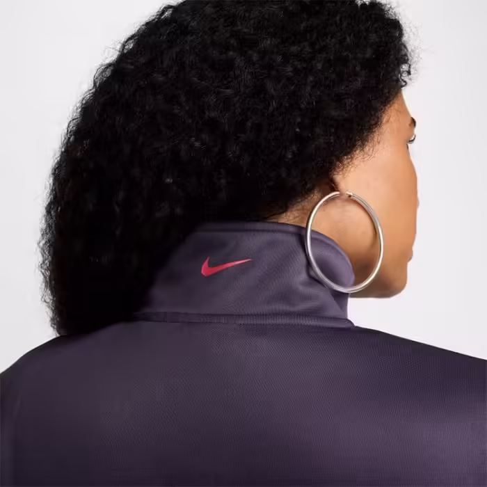 Толстовка Nike W NSW PK TT SW Фиолетовый/Розовый L - 7