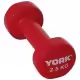 Gantera 2.5 kg YORK Vinyl Dipped Dumbbells (Fitbell)