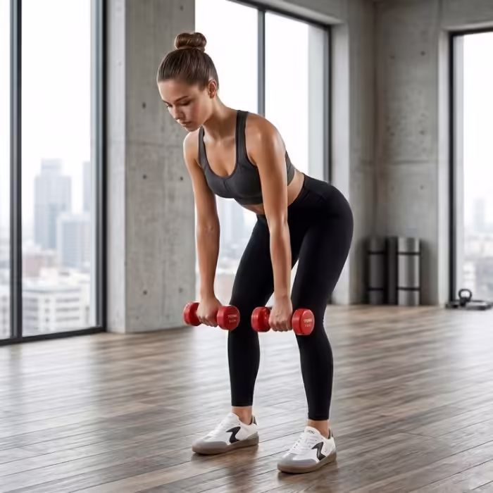 Gantera 2.5 kg YORK Vinyl Dipped Dumbbells (Fitbell) - 3