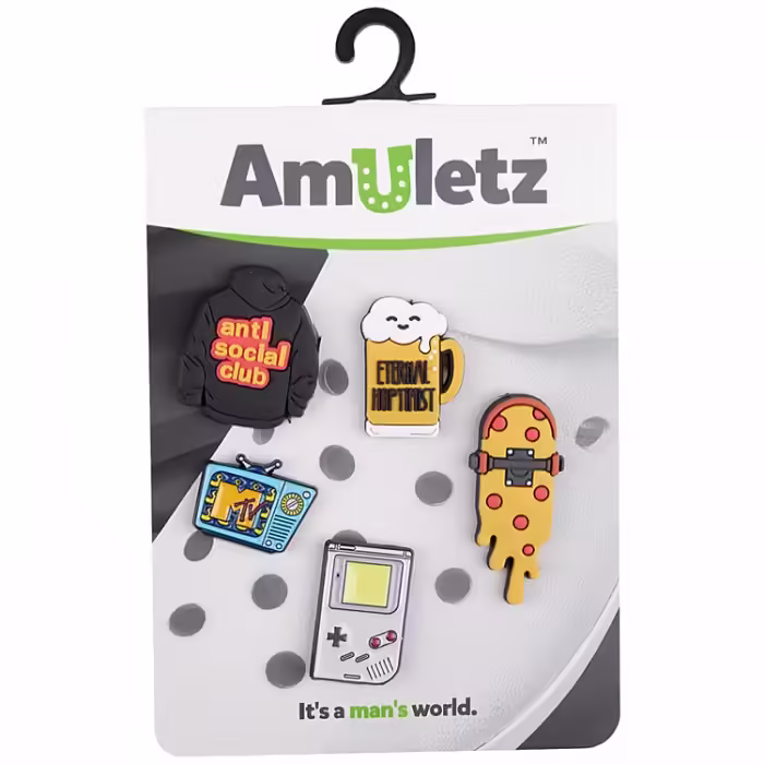 Jibbitz COQUI Amuletz Set 074 Its a Mans World (5)