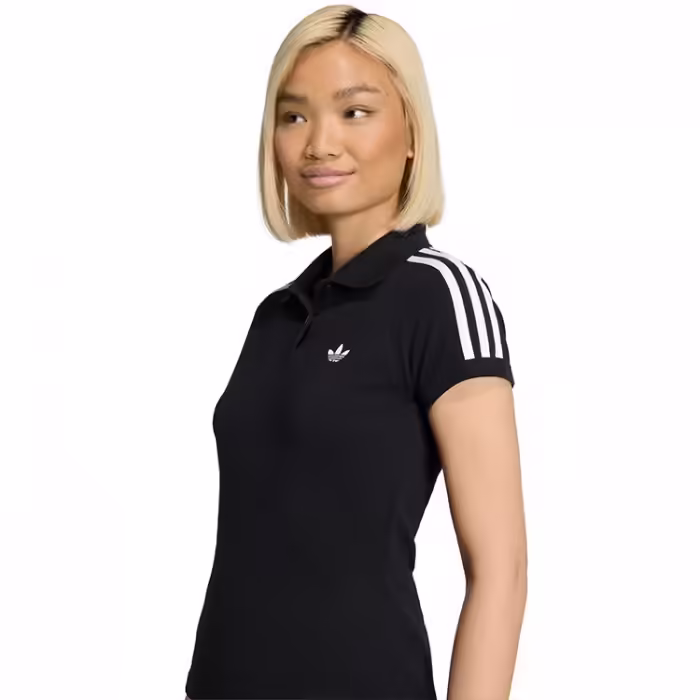Поло Adidas 3-STRIPES Черный XS - 4