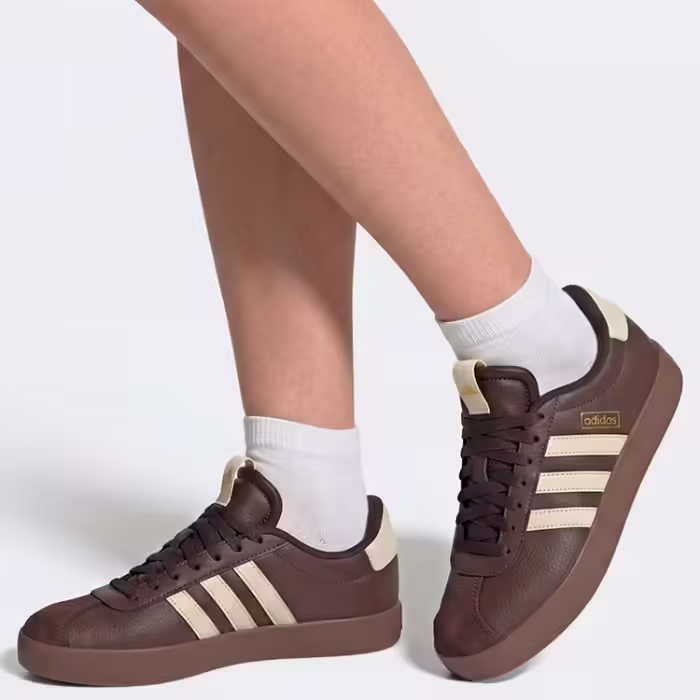 Кроссовки Adidas VL COURT 3.0 Коричневый 40 - 4