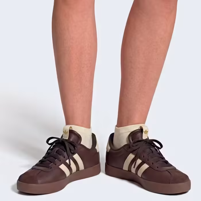 Кроссовки Adidas VL COURT 3.0 Коричневый 40 - 5