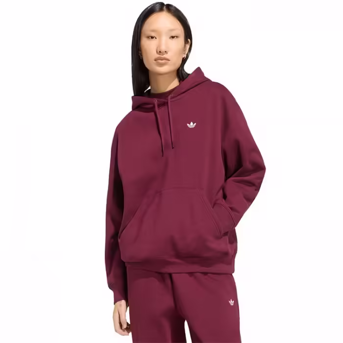 Tricou Adidas ESSENTIALS OVERSIZED FLEECE HOODIE Rosu XS