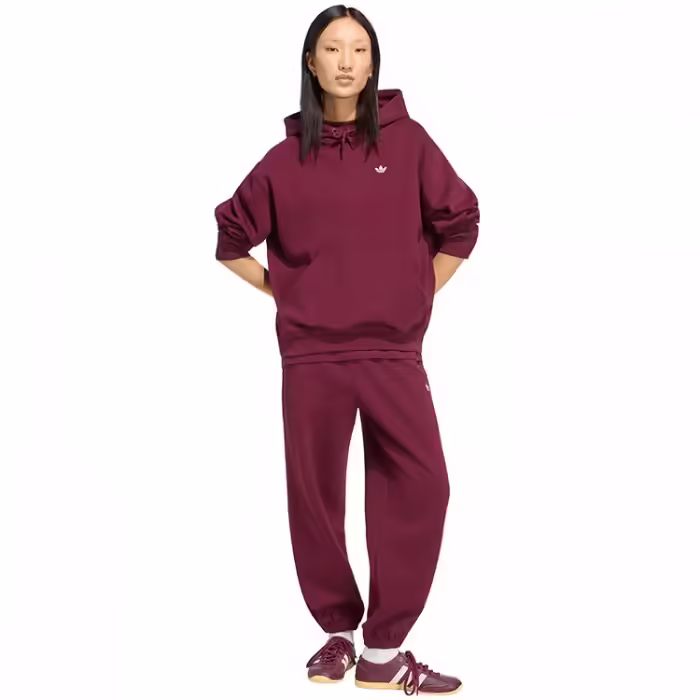 Tricou Adidas ESSENTIALS OVERSIZED FLEECE HOODIE Rosu XS - 3