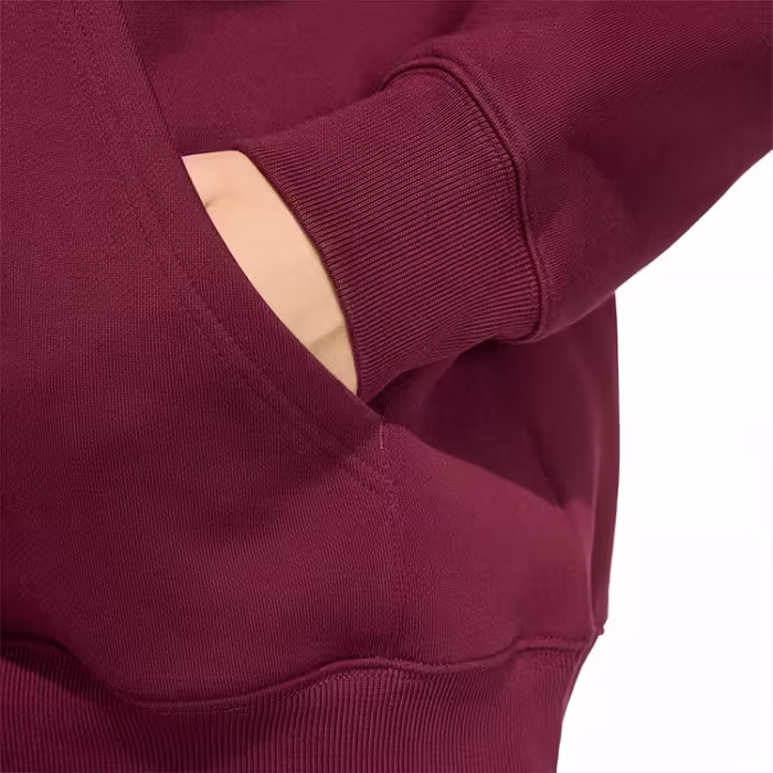 Tricou Adidas ESSENTIALS OVERSIZED FLEECE HOODIE Rosu XS - 5