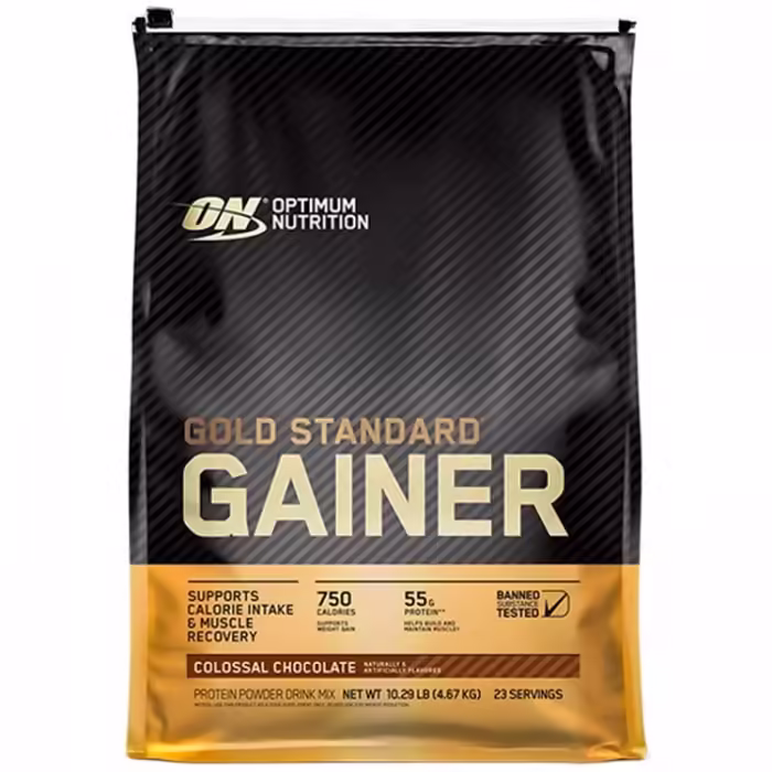 Gheiner Optimum Nutrition Gold Standard Gainer Colossal Chocolate 10.29lb
