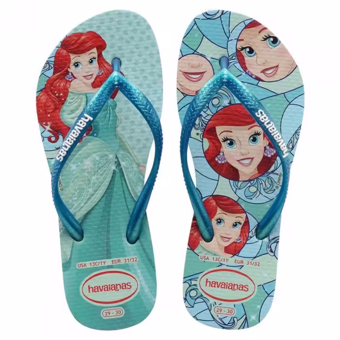 Шлепанцы Havaianas SLIM PRINCESS Зеленый 33/34