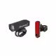 Набор фар для велосипеда Force USB DOT front+rear