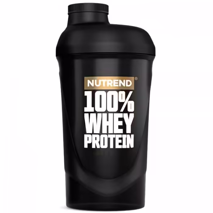 Шейкер Nutrend 100 WHEY PROTEIN BLACK - 2