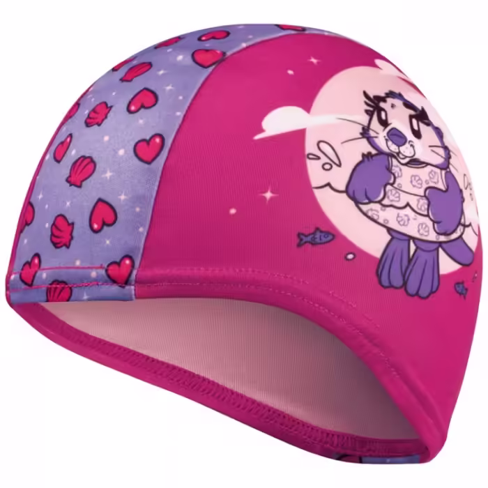 Полиэстеровая шапочка для плавания Speedo PRINTED POLYESTER CAP - 2