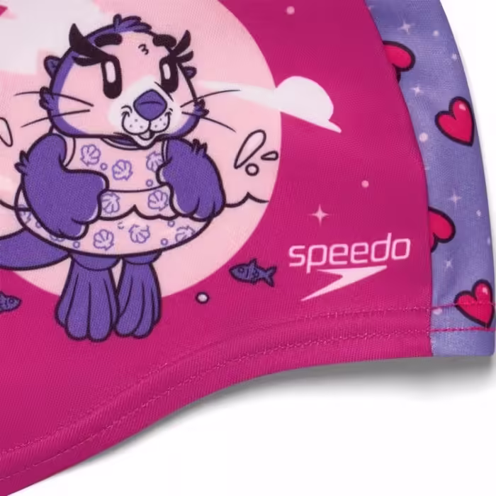 Полиэстеровая шапочка для плавания Speedo PRINTED POLYESTER CAP - 3