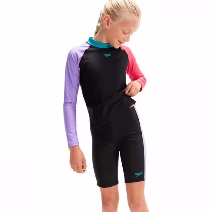 Костюм для плавания Speedo COLBL LS SP TOP & SHT