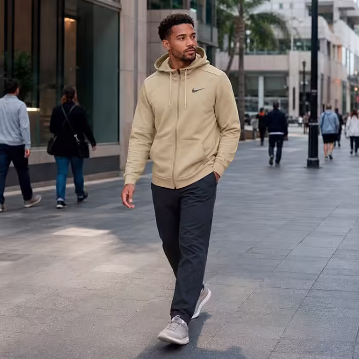 Толстовка Nike M NK DF HDIE FZ FL Желтый 2XL - 8