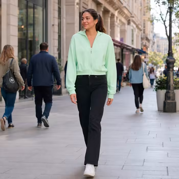 Батник Nike W NSW CHLL FT FZ HDY Зеленый XS - 3