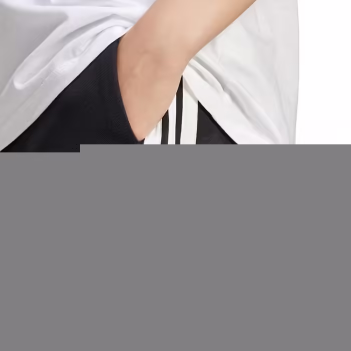 Брюки Adidas ESSENTIALS 3-STRIPES FLEECE LOOSE-FIT Черный XS - 4