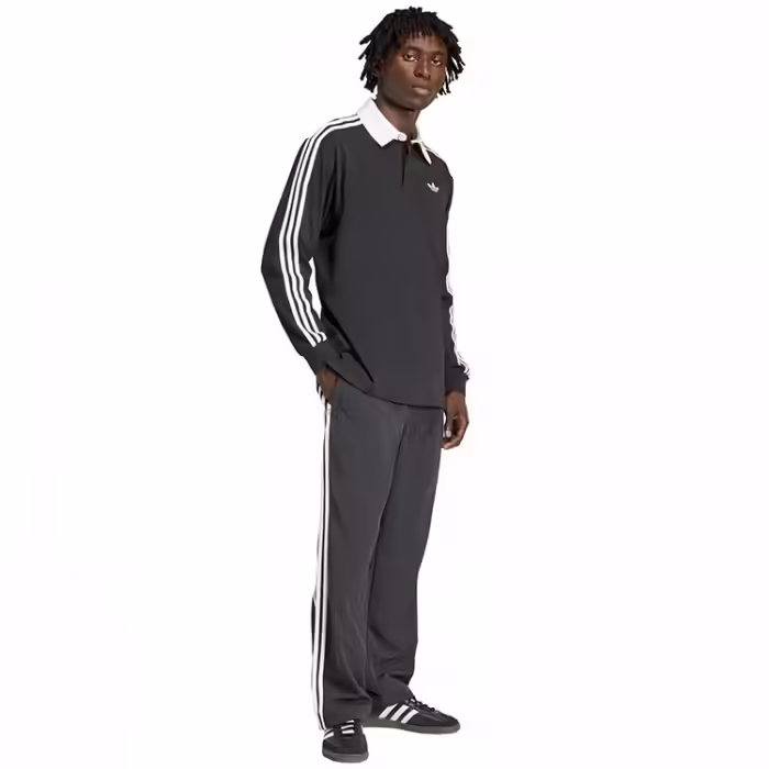Толстовка Adidas 3-STRIPES RUGBY LONGSLEEVE Черный XS - 3