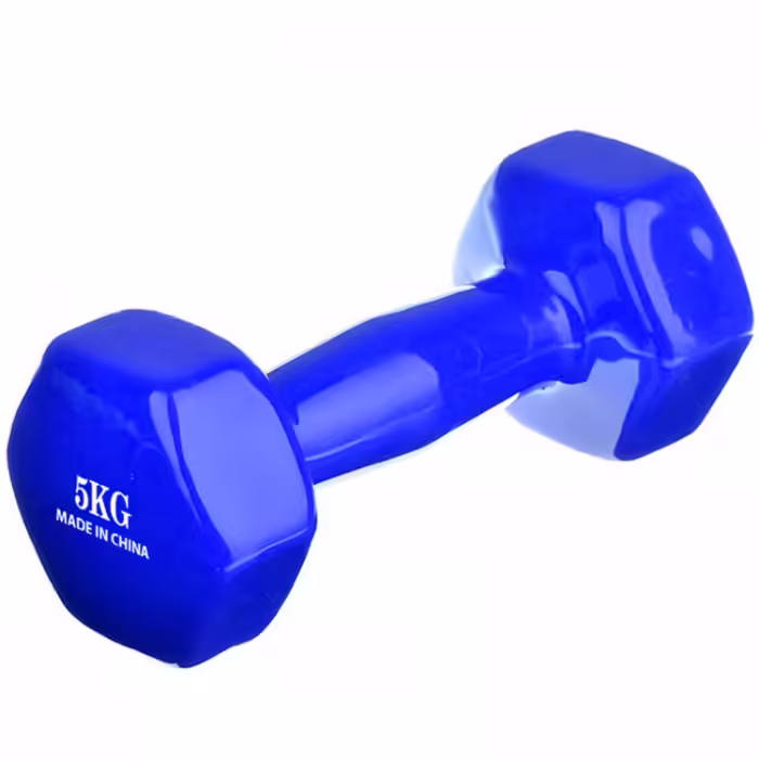 Gantera 5 kg SILAPRO Dumbbell - 2