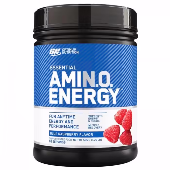 Complex pre-antrenament Optimum Nutrition ON AMINO ENERGY BLUE RASPBERRY 1.29LB