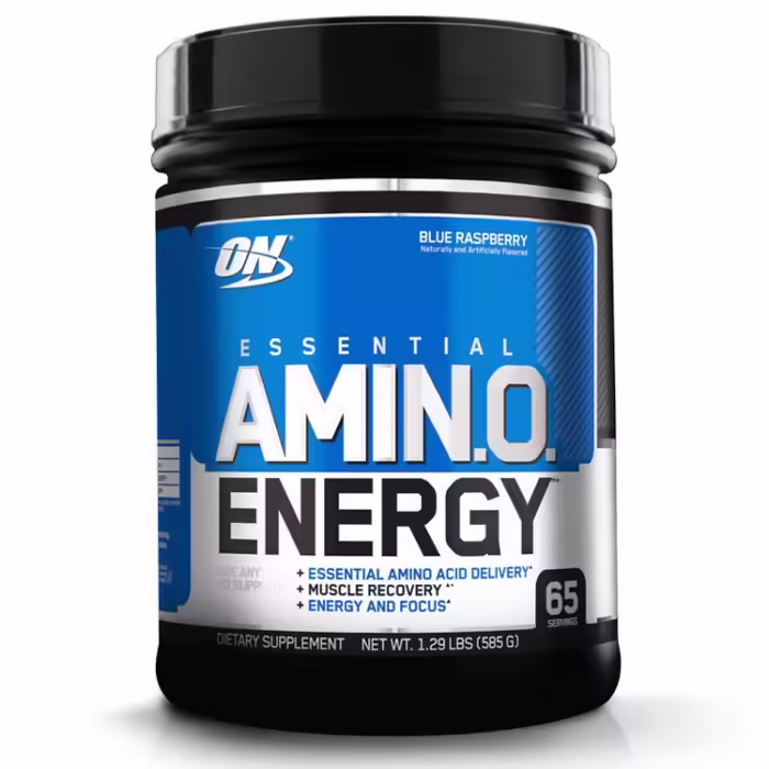 Complex pre-antrenament Optimum Nutrition ON AMINO ENERGY BLUE RASPBERRY 1.29LB - 2