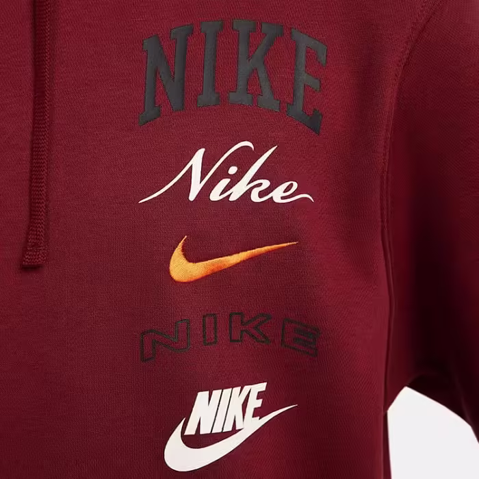 Толстовка Nike M NK CLUB BB PO HDY STACK GX Бордовый M - 7