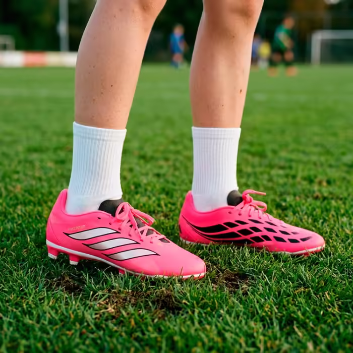Бутсы Adidas PREDATOR CLUB FG/MG Розовый 31.5 - 9