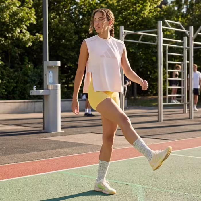 Майка Adidas POWER BL TK Розовый XXS - 7