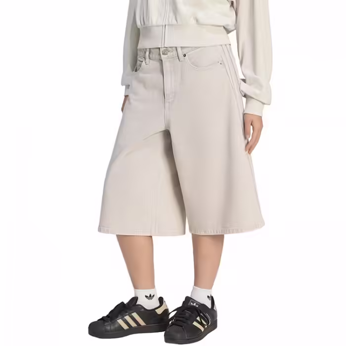 Sorti Adidas FIREBIRD JORTS DENIM Gri 34