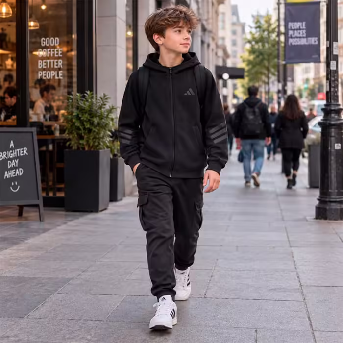 Толстовка Adidas FUTURE ICONS 3 STRIPES FULL ZIP HOODIE - 7