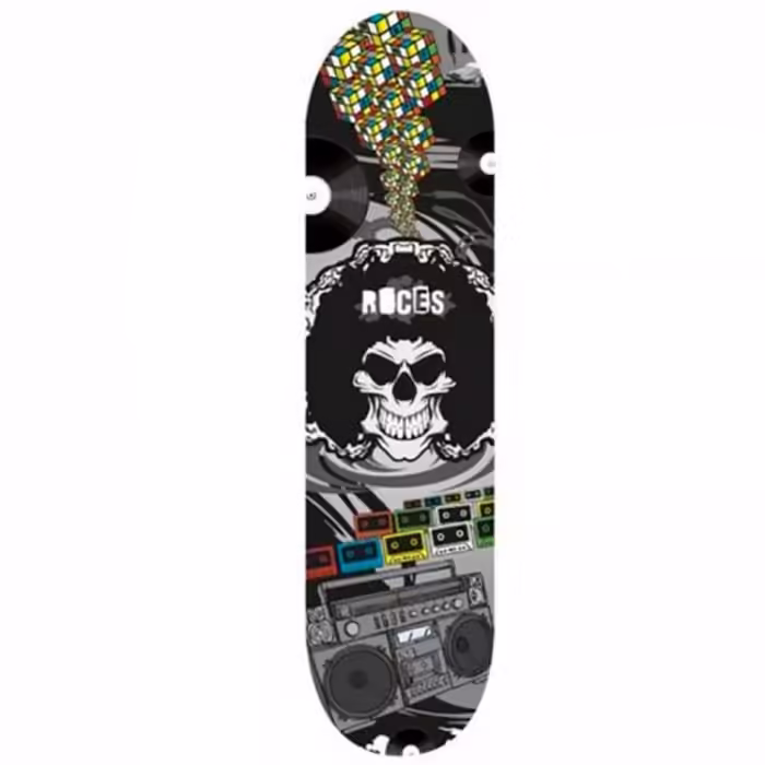 Skateboard Roces SKB TEXTURESKULL CONCAVE