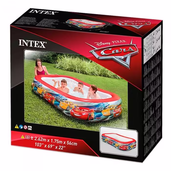Надувной бассейн INTEX CARS FAMILY - 2