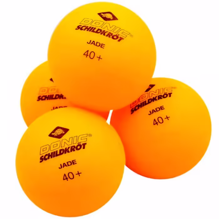 Набор мячей для настольного тенниса 6 шт Donic DONIC JADE 40+ ORANGE - 3