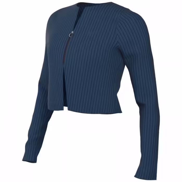 Толстовка Nike W NSW NK CHLL KNT RIB FZ CRDGN - 5