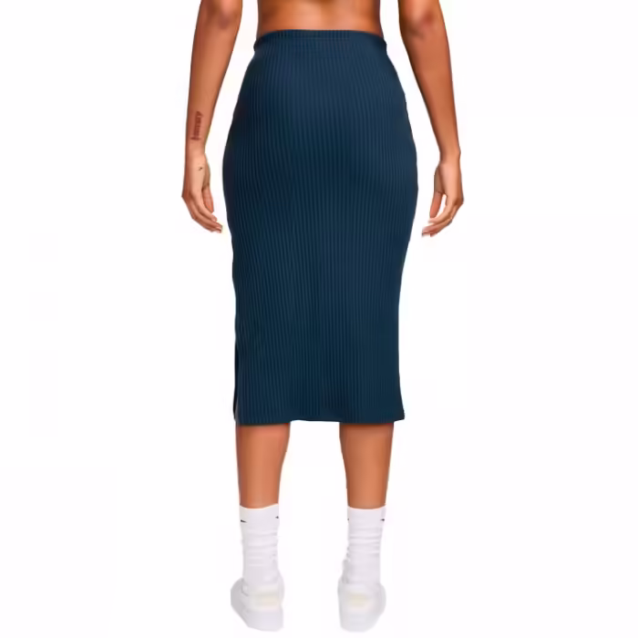 Fusta Nike W NSW NK CHLL KNT RIB MD SKIRT - 4