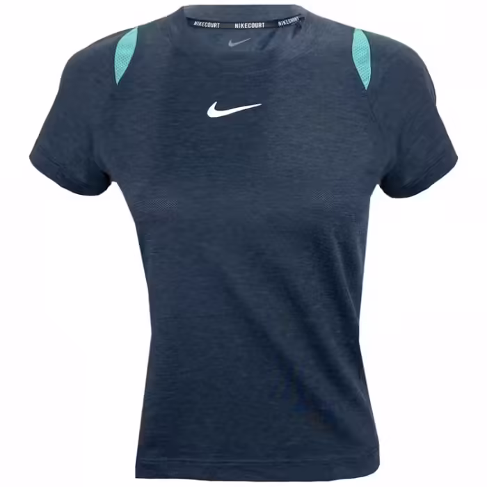 Футболка Nike W NKCT DF ADVTG SS TOP Синий XS - 6