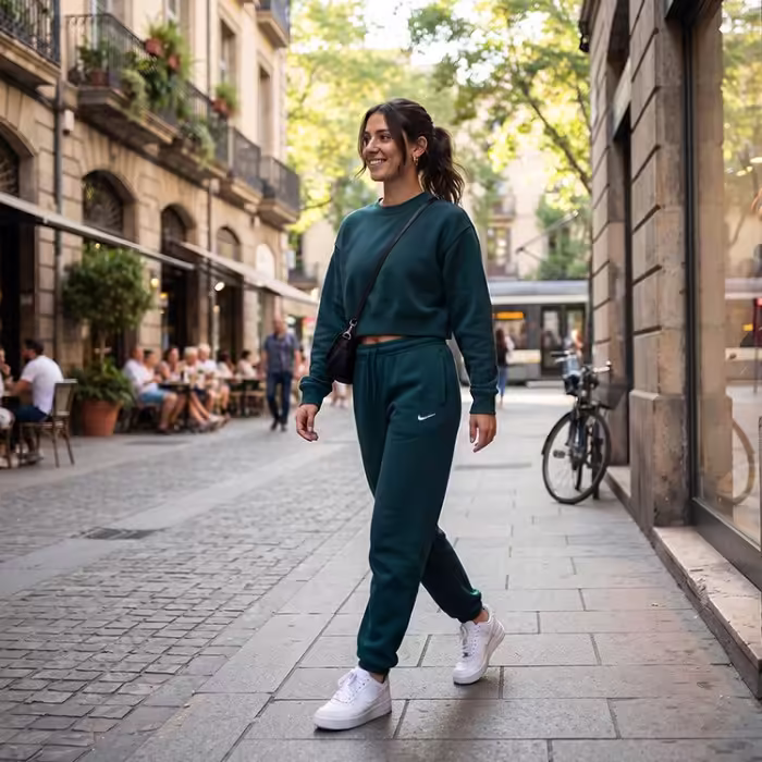 Pantaloni Nike W NSW PHNX FLC HR OS PANT 2 - 9