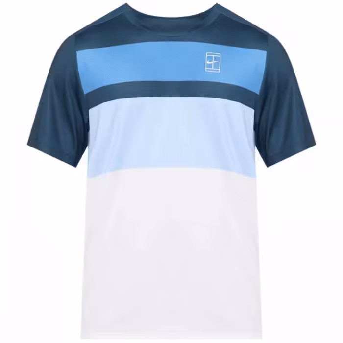 Футболка Nike M NKCT DF ADVTG TOP PRINT Синий/Белый S - 6