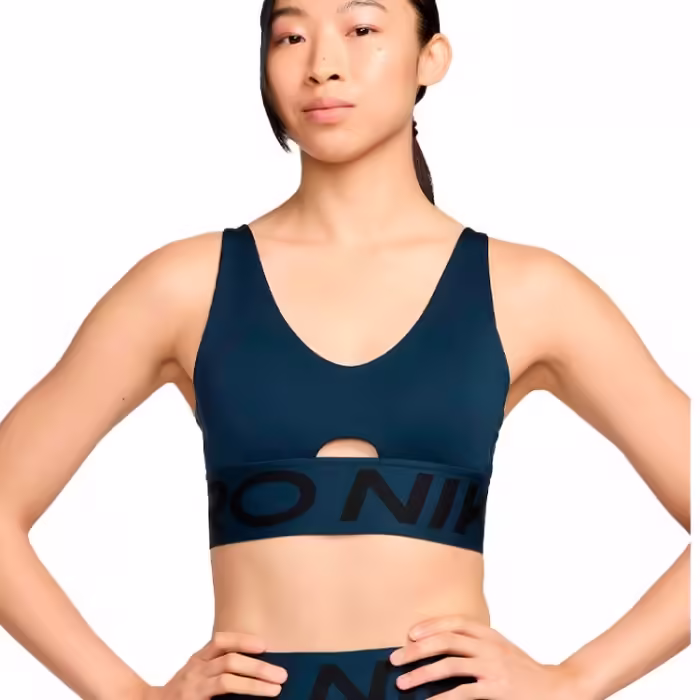 Спортивное бра Nike W NP INDY PLUNGE BRA BOLD - 4