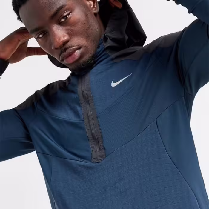 Лонгслив Nike M NK ELMNT TOP LS WR Синий XXL - 7