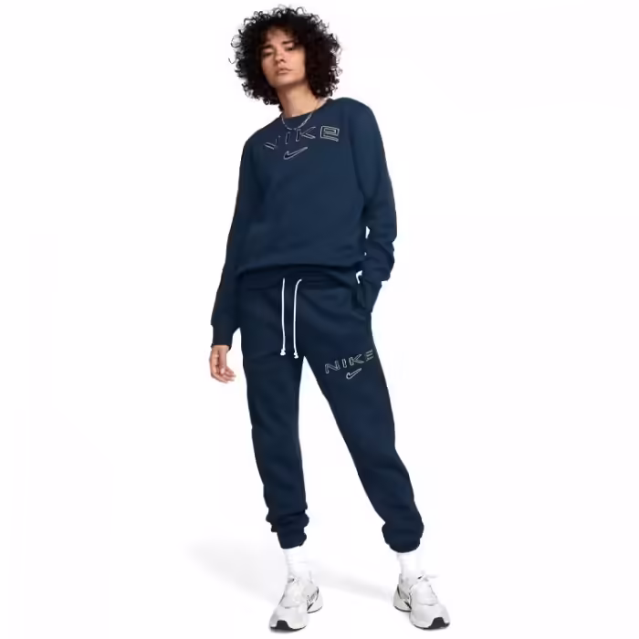 Толстовка Nike W NSW PHNX FLC STD LOGO CREW